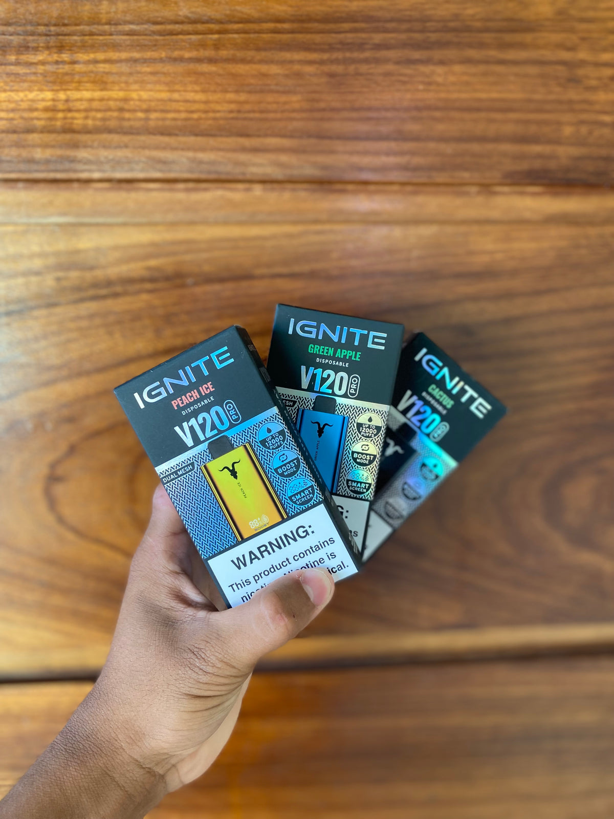 IGNITE V120 – Pod Descartável – 12000 Puffs