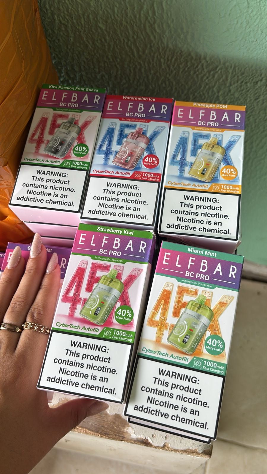 Elf Bar BC Pro 45k – 45000 Puffs – Pod Descartável