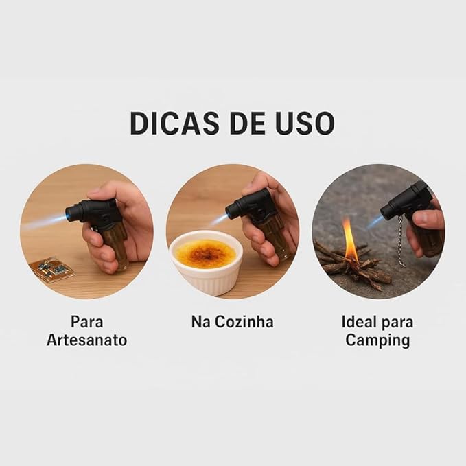 Mini Maçarico Portátil