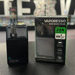 ECO NANO PLUS - VAPORESSO - 35K -10ML - Black