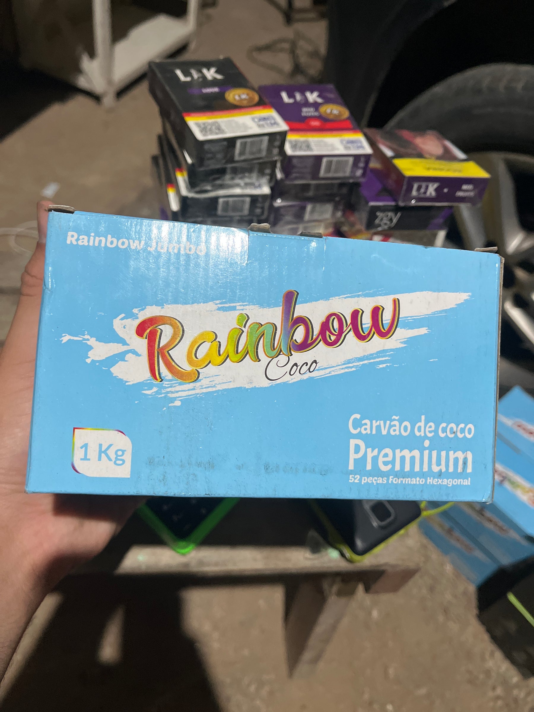 CARVÃO RAINBOW 1kg