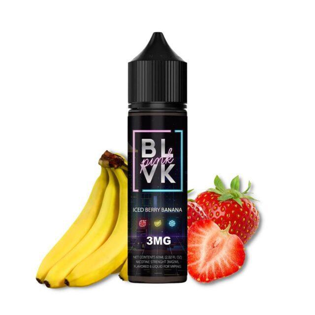 Juice Strawberry Banana Ice - Pink | BLVK Unicorn - 60 - 03mg/mL