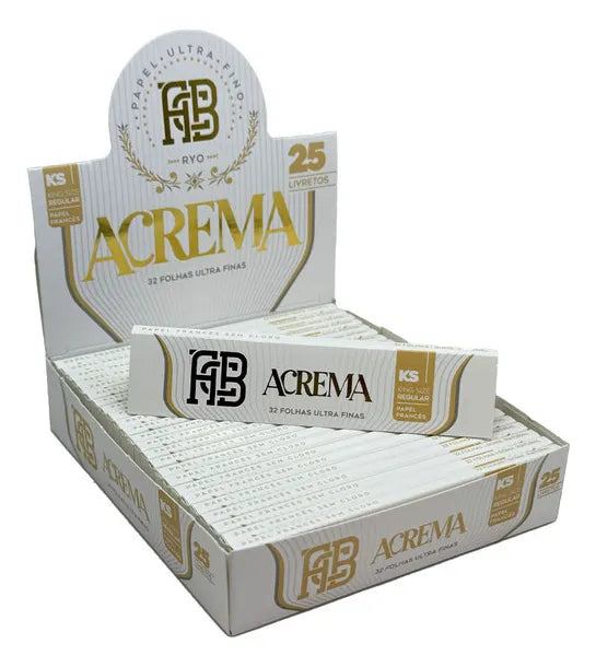 Seda De Papel White King Size 110mmx44mm 32un Acrema