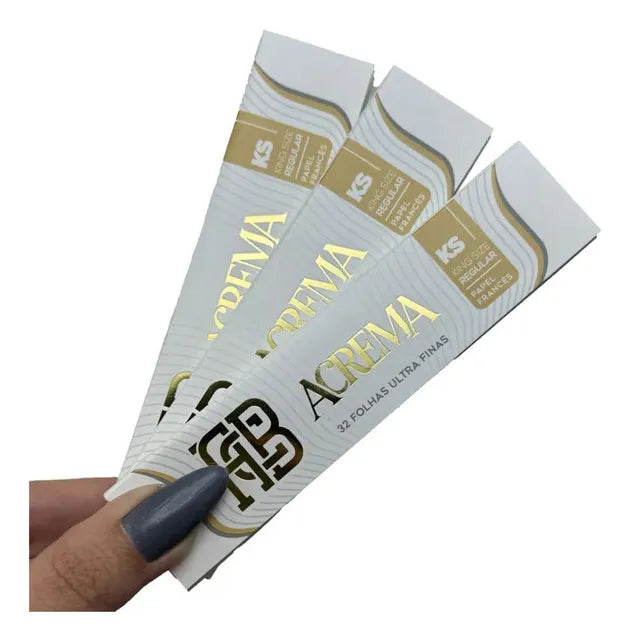 Seda De Papel White King Size 110mmx44mm 32un Acrema