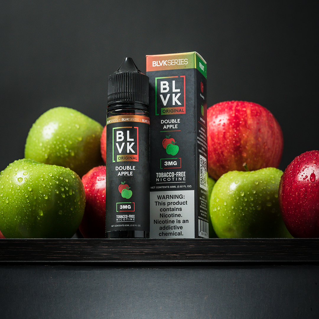 Juice BLVK FREE ORIGINAL DOUBLE APPLE 3MG 60ML