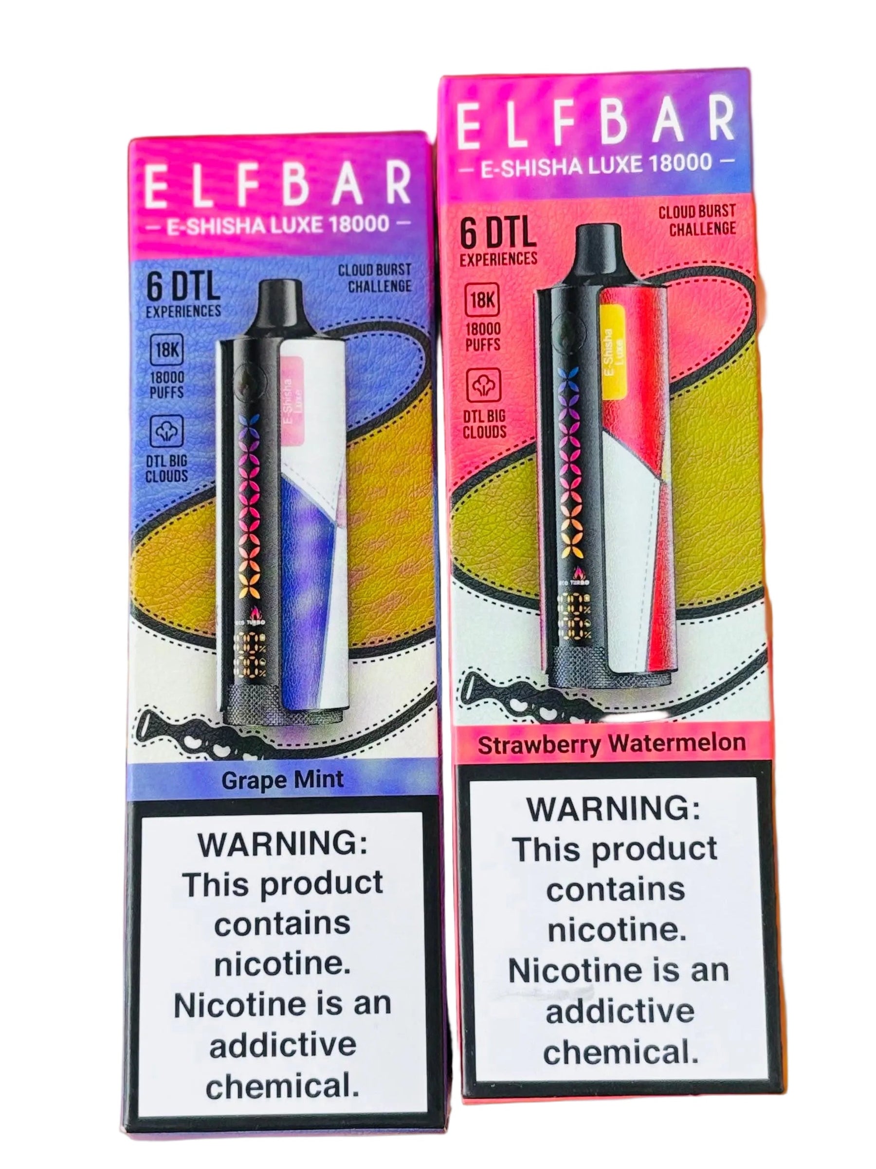 ELFBAR E-SHISHA 18K - TIPO NARGUILÉ