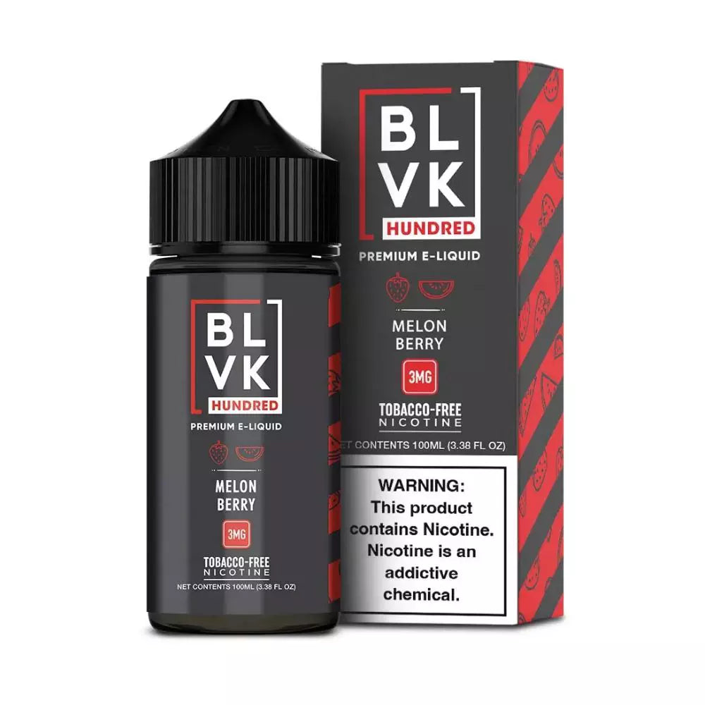 BLVK FREE HUNDRES MELANCIA E MORANGO GELADO 3MG 100ML