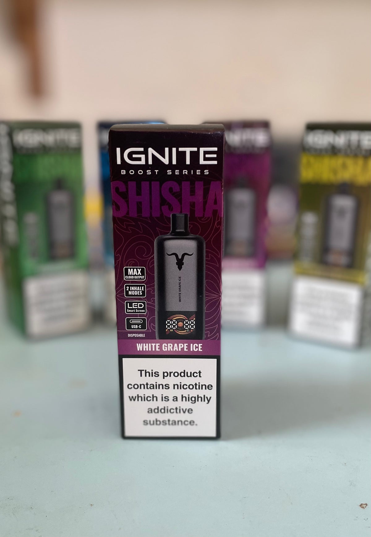IGNITE Shisha 40k – 40000 Puffs – Pod Descartavél