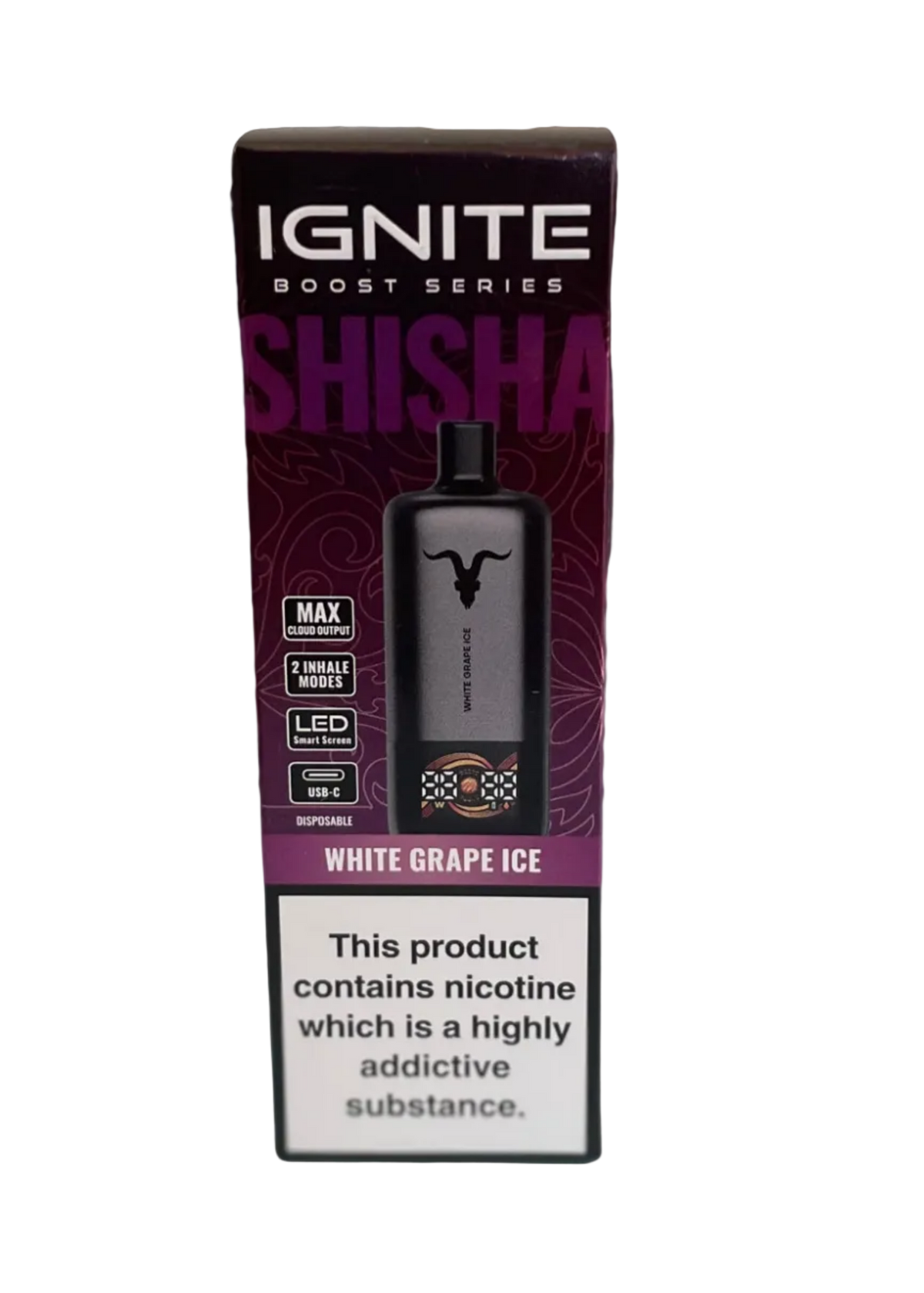 IGNITE Shisha 40k – 40000 Puffs – Pod Descartavél