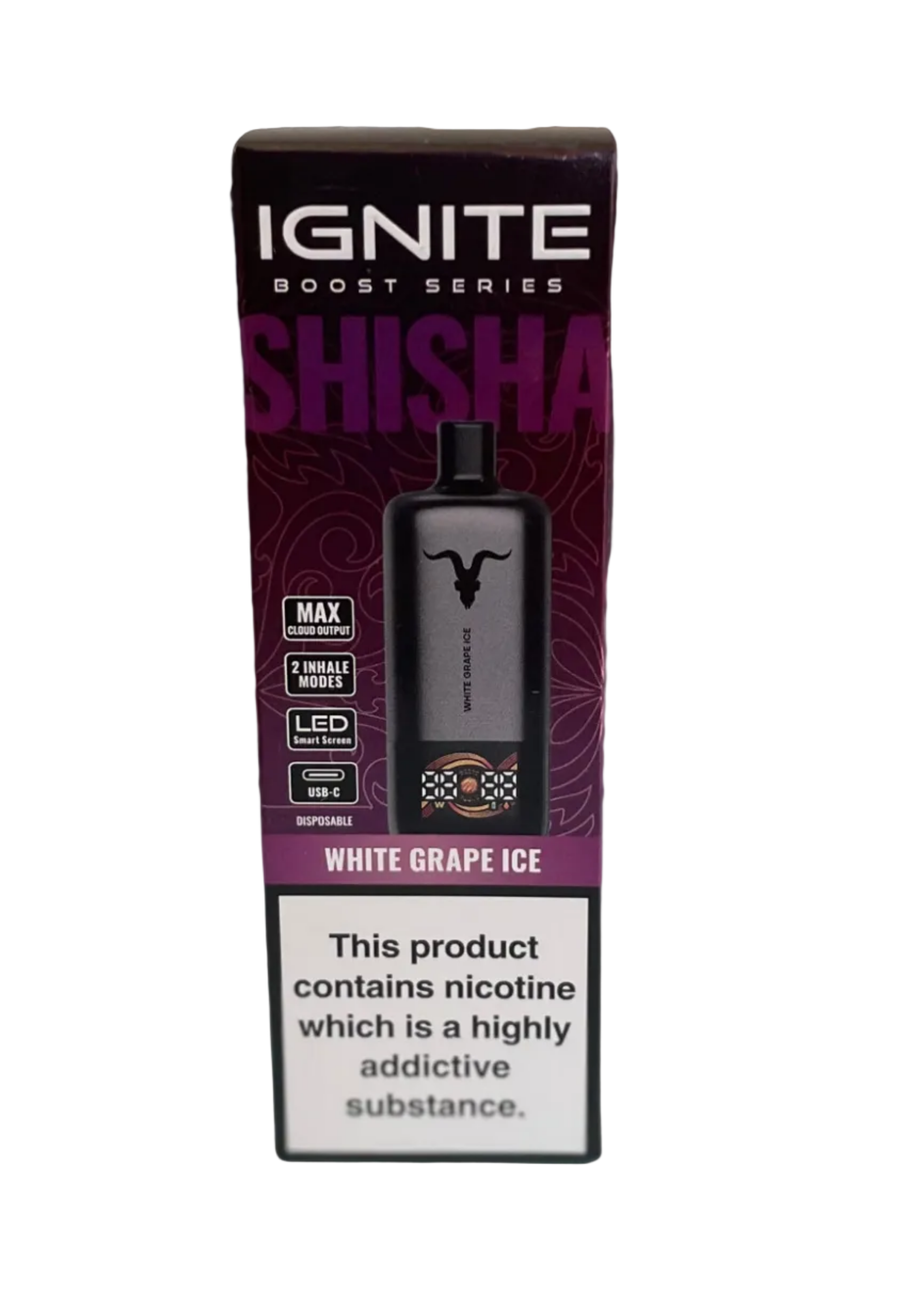 IGNITE Shisha 40k – 40000 Puffs – Pod Descartavél
