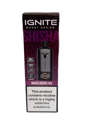 IGNITE Shisha 40k – 40000 Puffs – Pod Descartavél