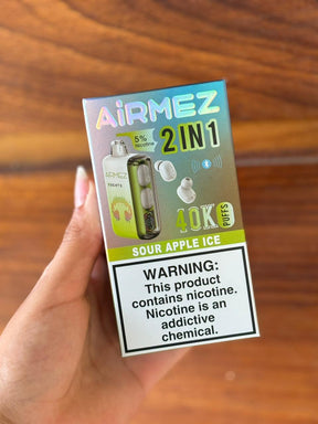 POD XBEATS AIRMEZ 40k 2 EM 1 FONE