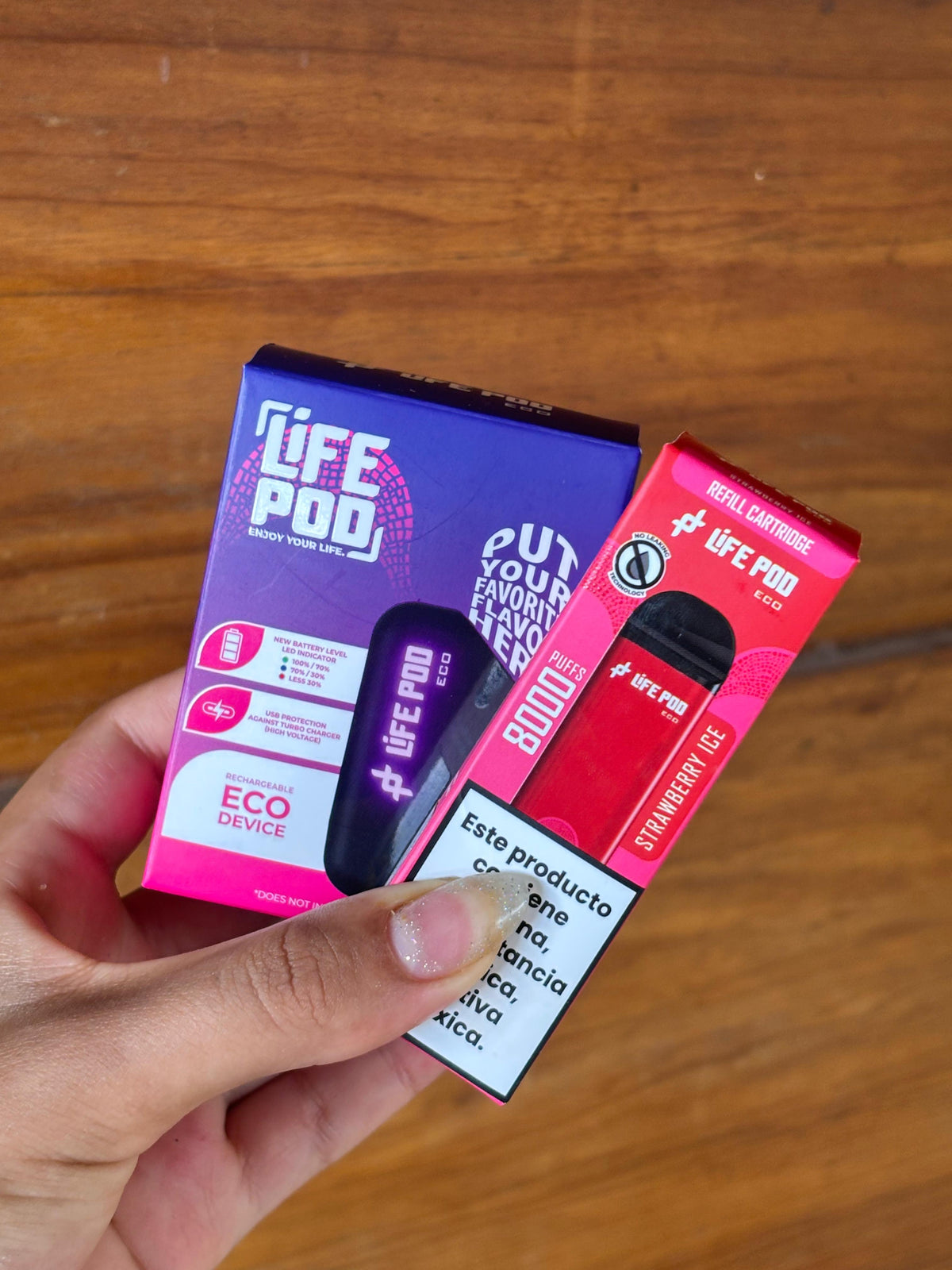Kit completo Life pod 8000