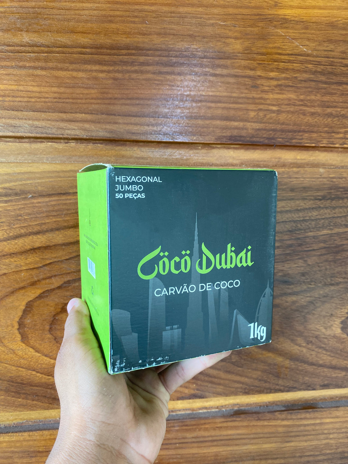 CARVÃO COCO DUBAI 200G