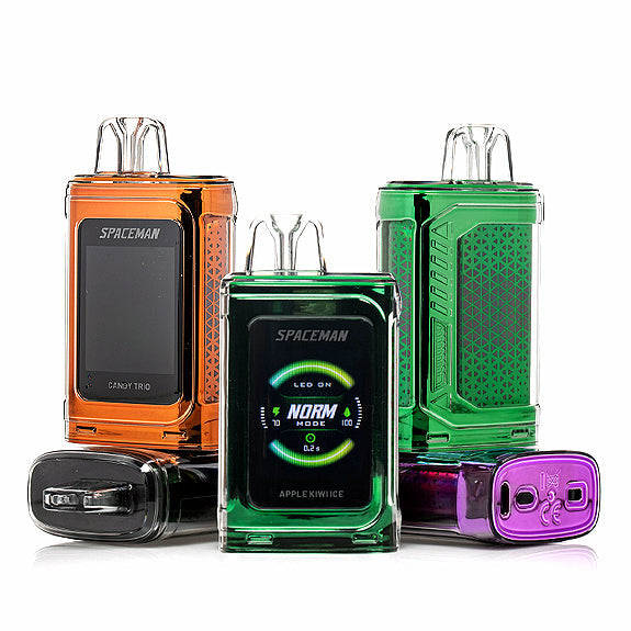 Spaceman - Prism 20K - Pod Descartável - 20000Puffs - 5% (50mg) - Recarregável