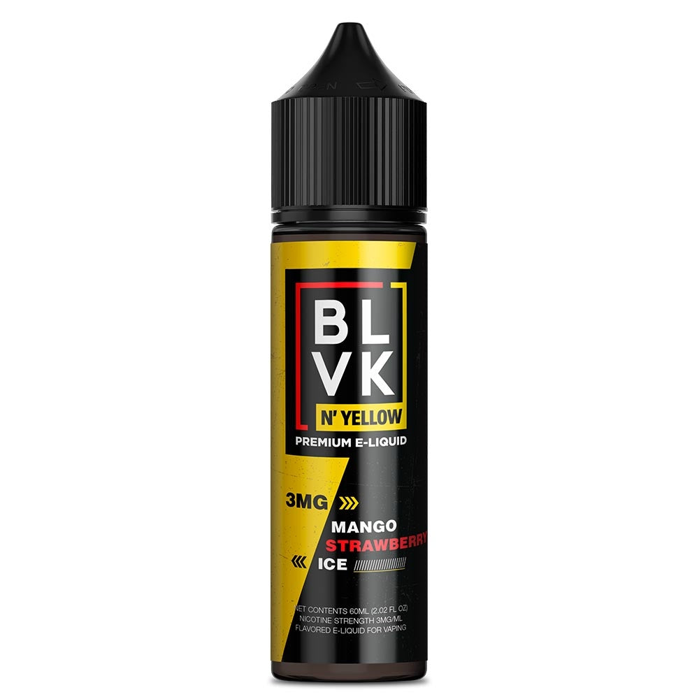 Juice - Blvk Yellow -  Mango Strawberry Ice - 60ml