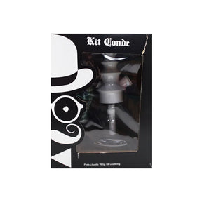 Narguile Dom Hookah Conde Kit Completo - Branco