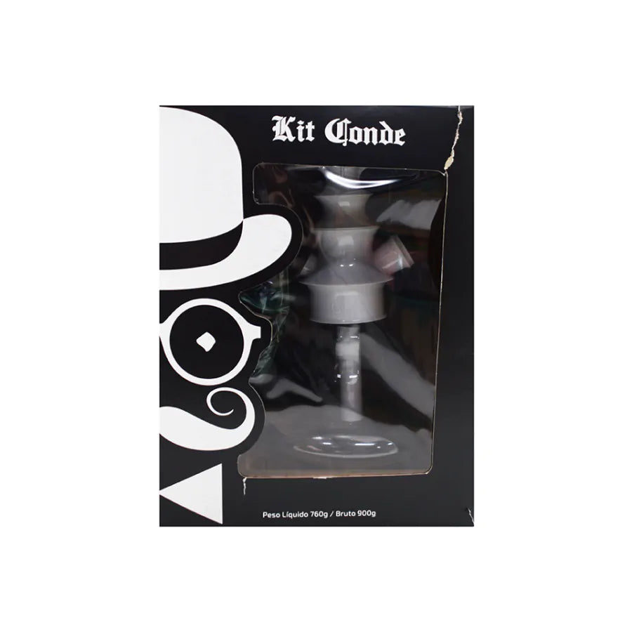 Narguile Dom Hookah Conde Kit Completo - Branco