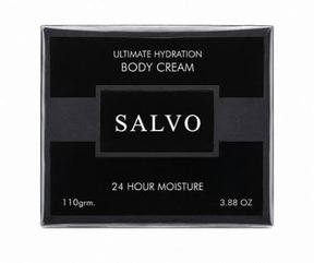 Pasta hidratante alhambra salvo creme corporal ultimate hydration em caixa preta retangular com texto e detalhes prateados