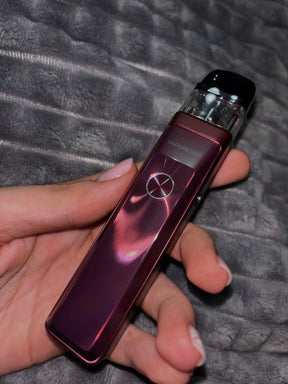 Vaporesso xros pro pod device sleek gradient purple and pink with glossy finish for vaping