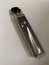 Vaporesso xros pro pod vape prateado com bocal preto e tanque transparente para vaporização portátil